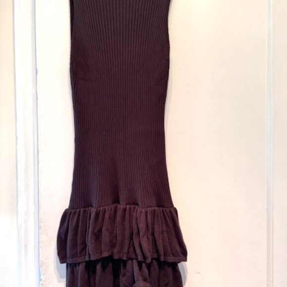 Urban Outfitters Kimchi Blue Katrina Drop Waist Sweater Mini Dress Minimalist - Picture 9 of 11